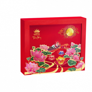BÁNH TRUNG THU TRĂNG VÀNG – HỒNG NGỌC AN THỊNH ĐỎ HỘP 4 BÁNH
