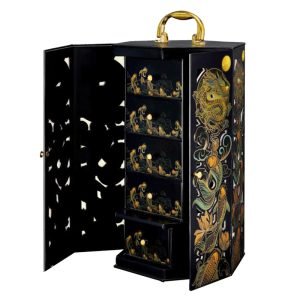 BÁNH TRUNG THU TRĂNG VÀNG – BLACK AND GOLD HỘP 4 BÁNH