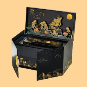 COMBO TRĂNG VÀNG BLACK & GOLD – HỘP 2 BÁNH