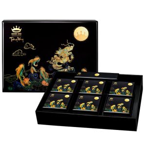 COMBO TRĂNG VÀNG BLACK & GOLD HỘP 6 BÁNH