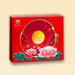 TRĂNG VÀNG HỒNG NGỌC AN THỊNH (ĐỎ) - HỘP GIẤY 4 BÁNH
